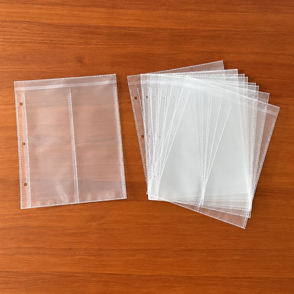 Clear View 3 Ring Card Sleeves - đánh giá và giá Card Penny Sleeve
