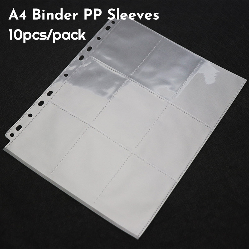 SKYSONIC 10 Cái/bộ A4 Binde PP - đánh giá và giá Card Penny Sleeve